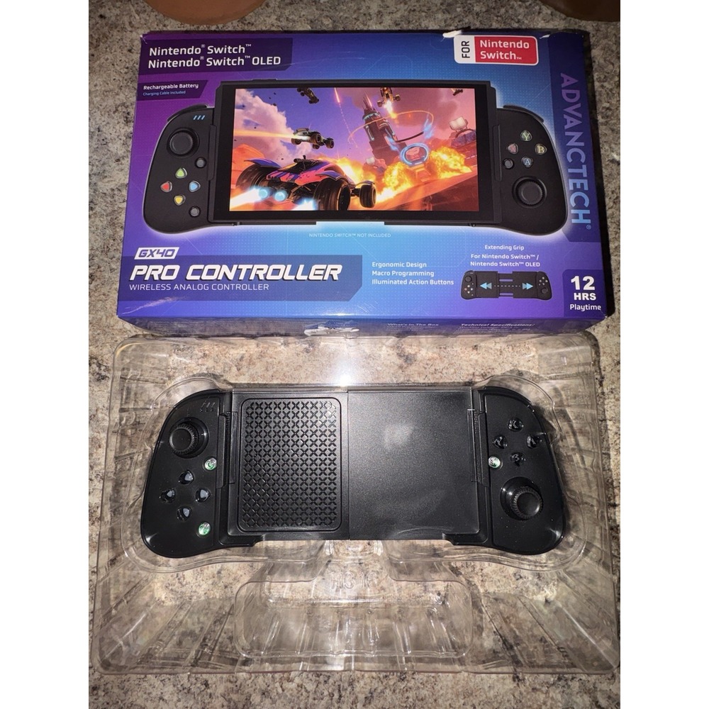 CONTROLLER BACKBONE FOR NINTENDO SWITCH OLED GX40PRO CONTROLLER WIRELESS ANALOG